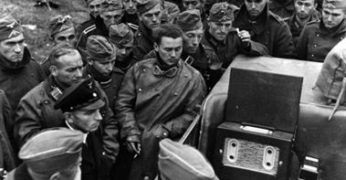 0700 German Radio Bradcast Mentions Landings