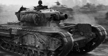 1600 British Armour Reaches Arromanches