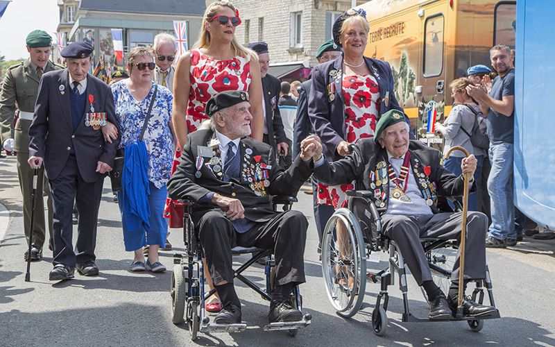 D-Day Memorial Parade in Sainte-Mère-Église, France