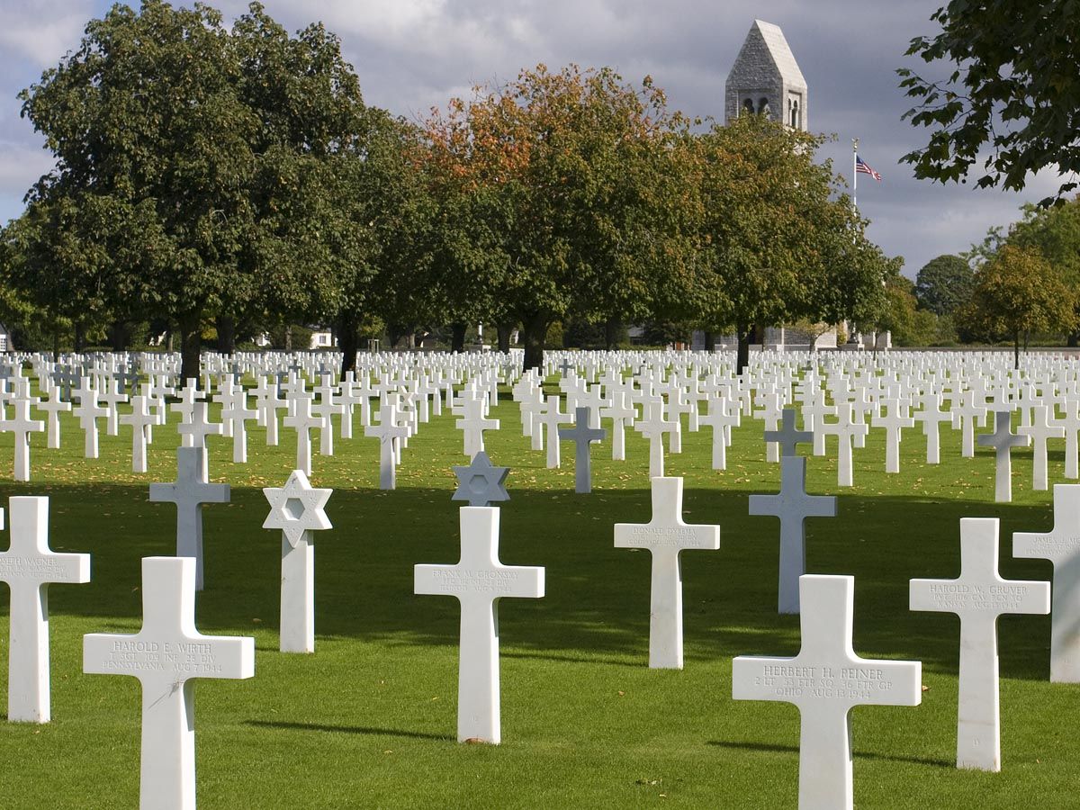 Brittany American Cemetery At Saint James Travel Guide