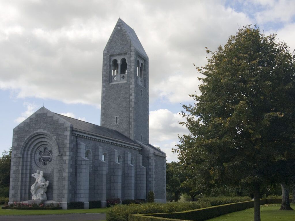 Chapel At Brittany American Cemetery At Saint James