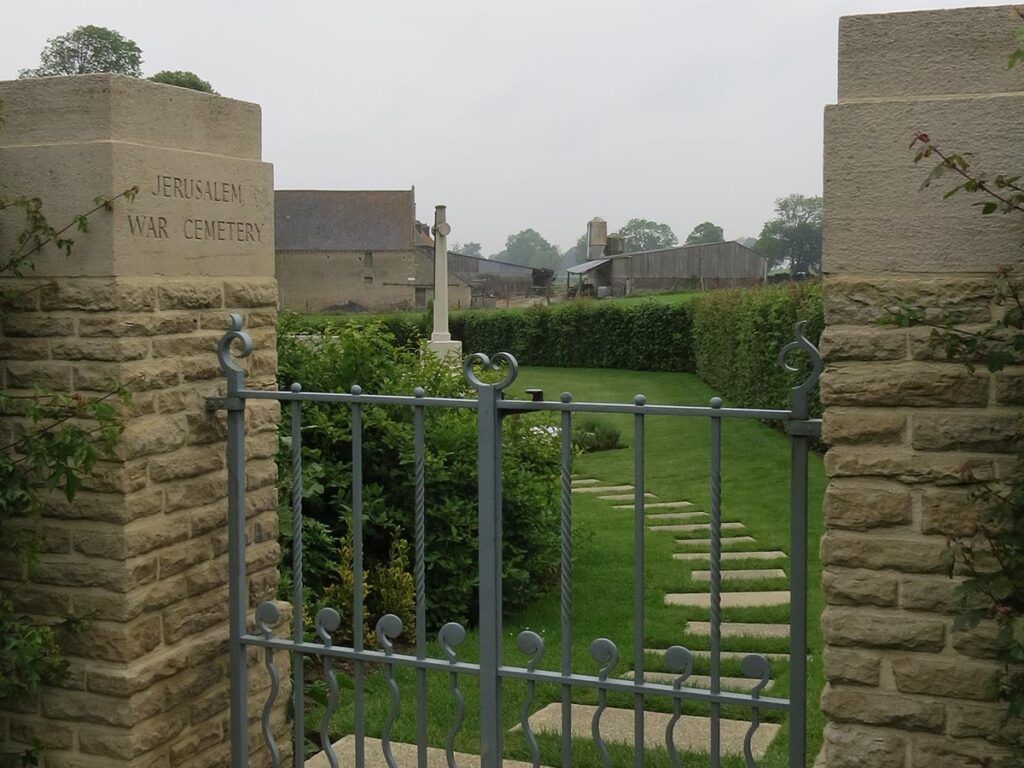 Entrance To Jerusalem War Cemetery