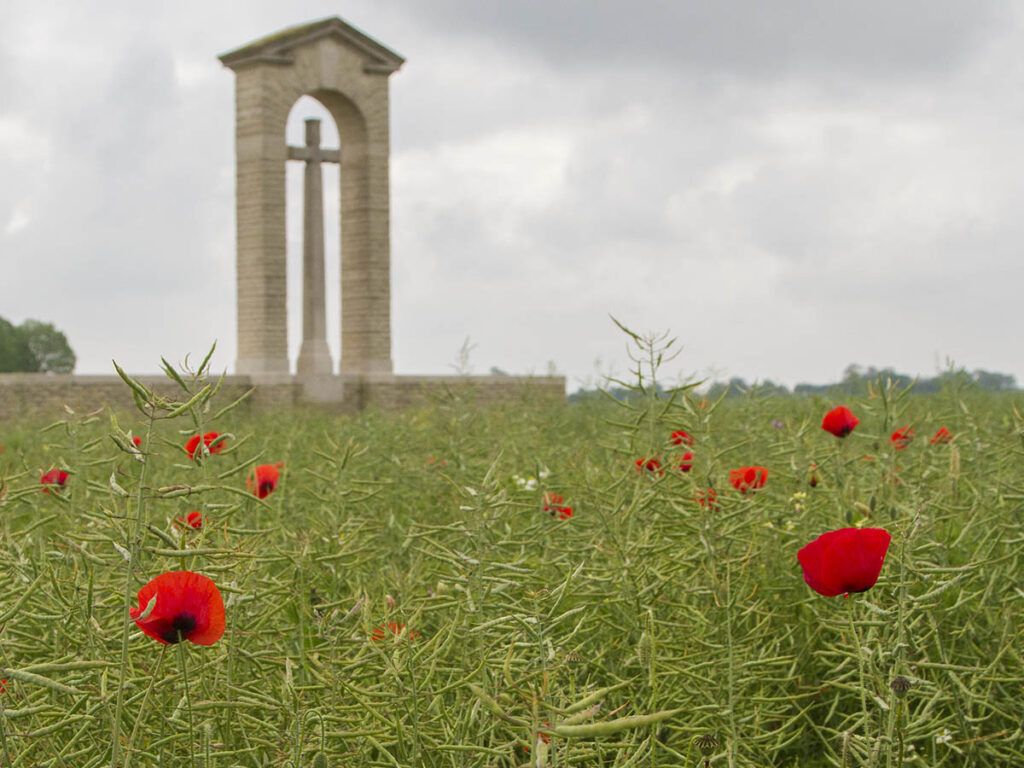 Fontenay-le-Pesnel War Cemetery Grounds
