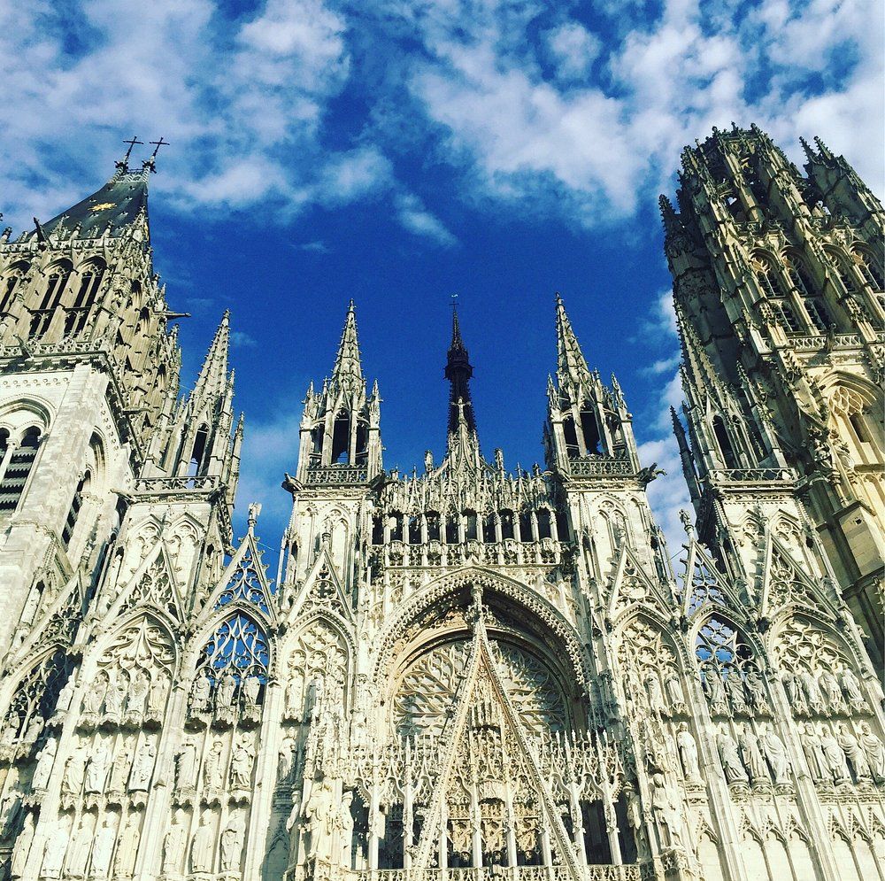 Gothic Rouen Cathedral
