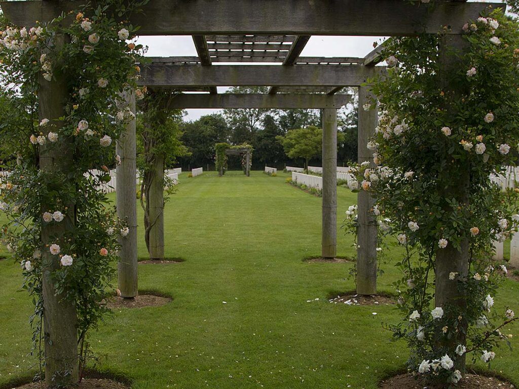 Grounds At Banneville-La-Campagne War Cemetery