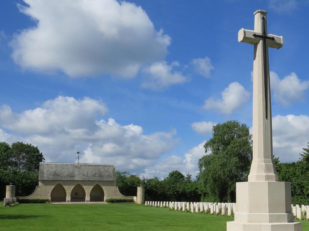 Grounds At Hermanville War Cemetery
