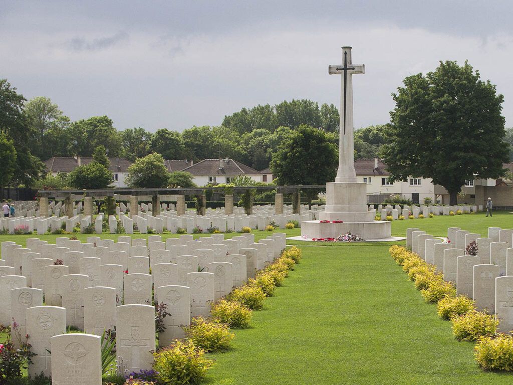 Grounds At Ranville War Cemetery
