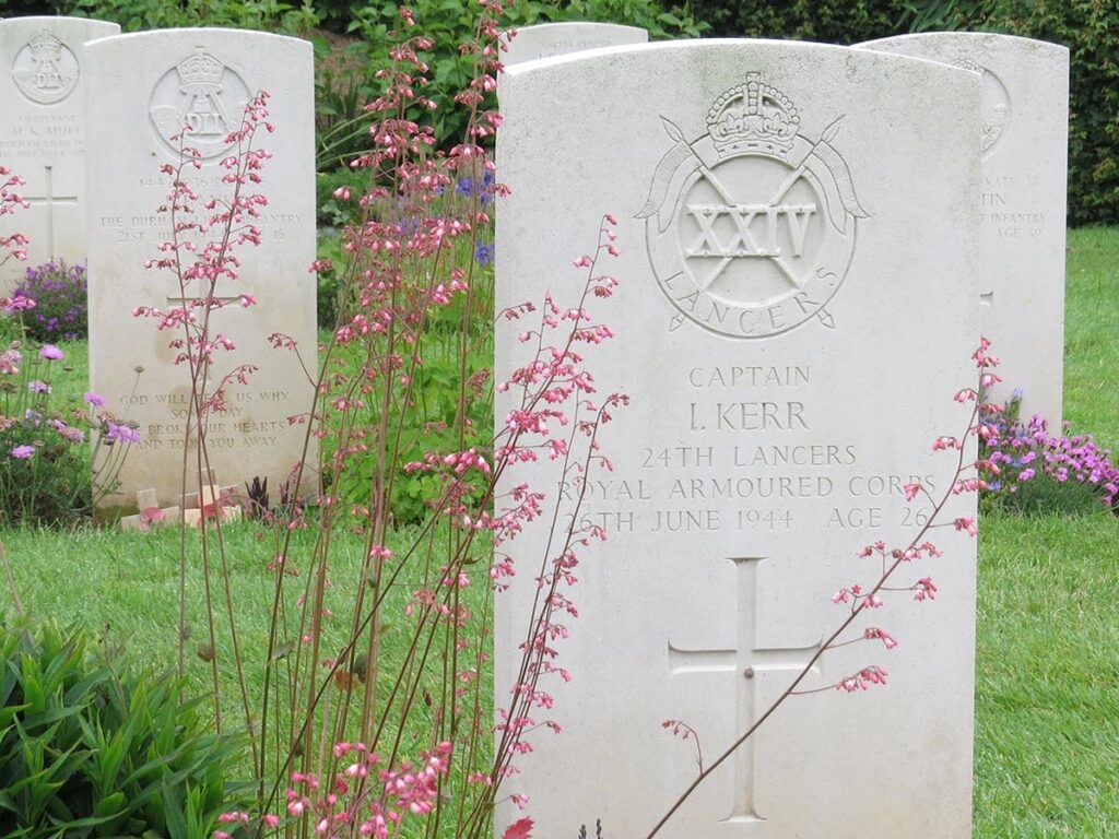 Headstone At Jerusalem War Cemetery