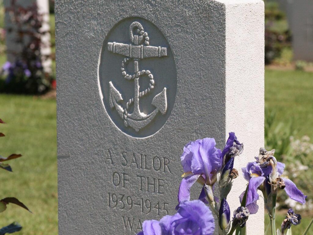 Headstone Of Unidentified Seaman At Bayeux War Cemetery