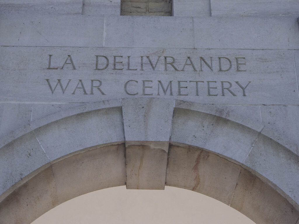 La Délivrande War Cemetery Entryway