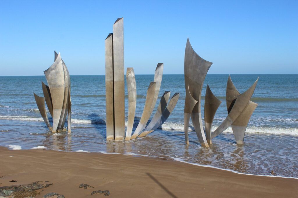 Les Braves On Omaha Beach