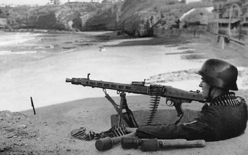 Machine Gun Tobruk