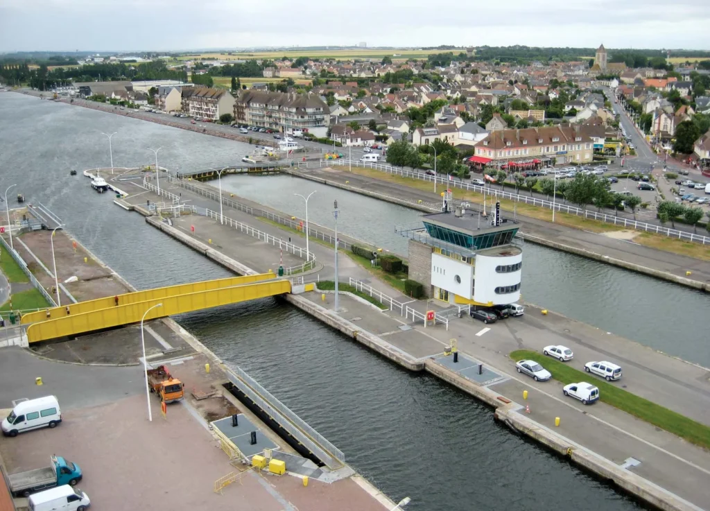 Ouistreham Orne River