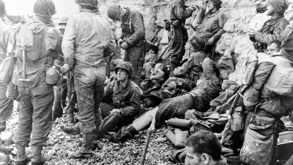 Picture Of Troops On D-Day
