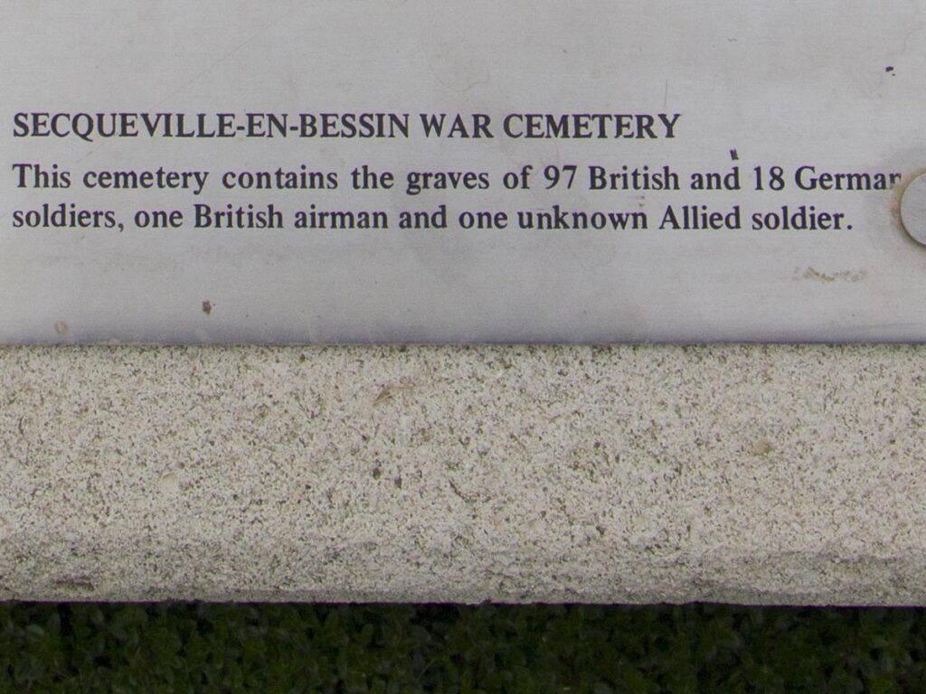 Secqueville-en-Bessin War Cemetery