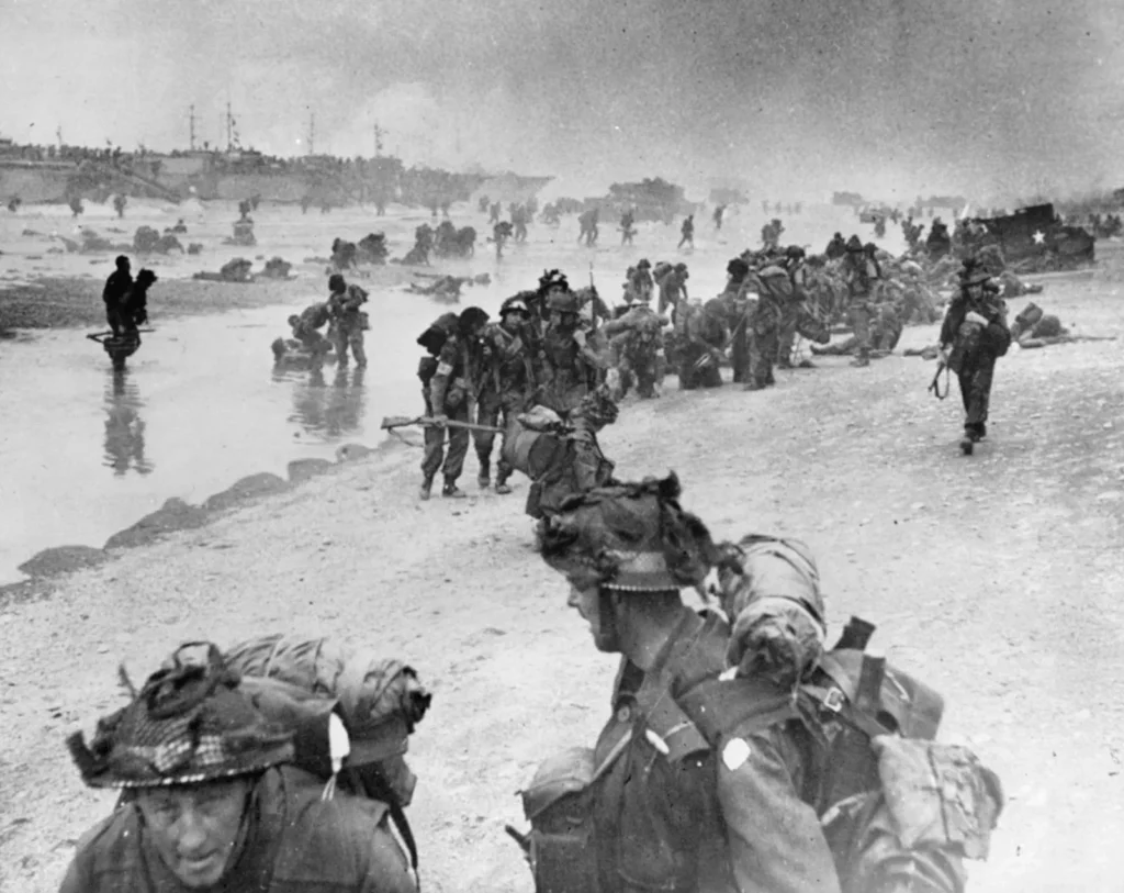Sword Beach Landing Zone