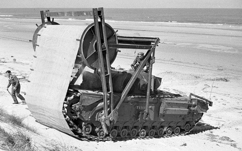 The Carpet-Laying 'Bobbin' AVRE