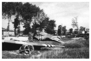 Horsa Gliders At Pegasus Bridge Small
